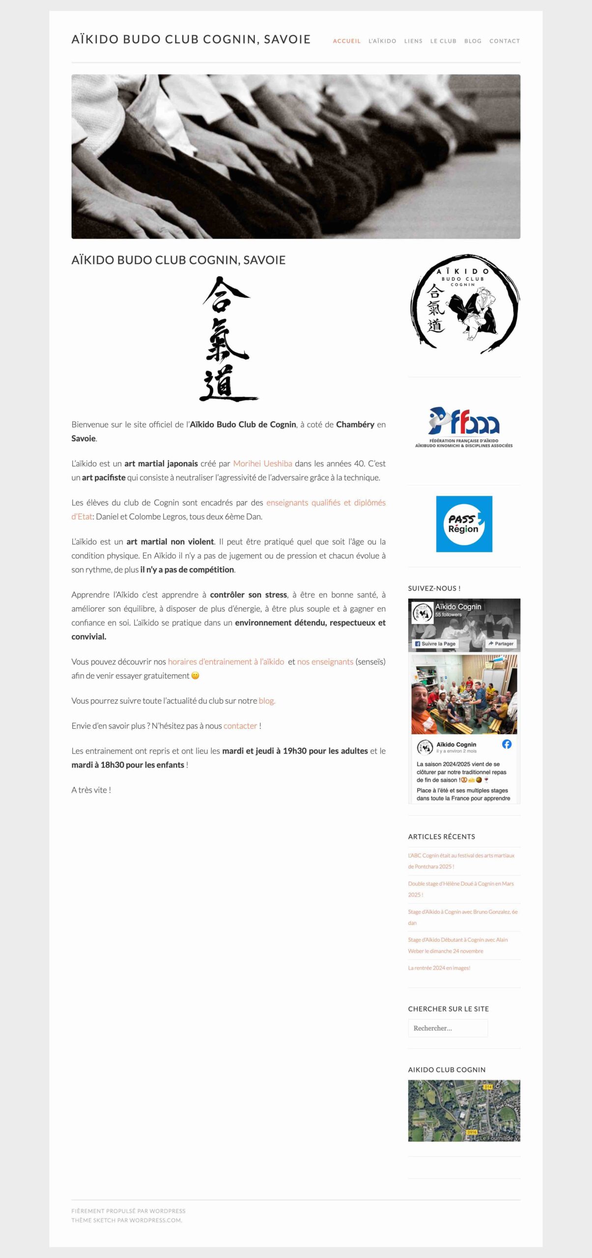 aikido budo club cognin